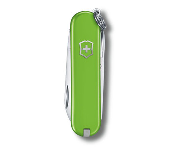 Victorinox Classic SD Swiss Multitool Smashed Avocado Handle Plain Edge 0.6223.43G