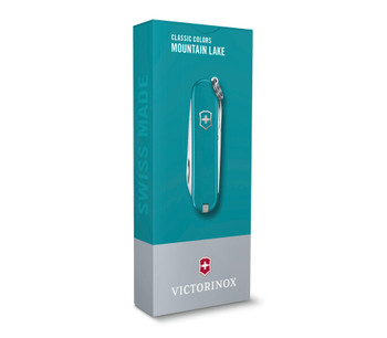 Victorinox Classic SD Swiss Multitool Mountain Lake Handle Plain Edge 0.6223.23G