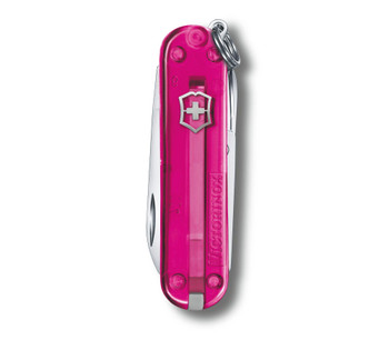 Victorinox Classic SD Multitool Transparent Cupcake Dream Handle Plain Edge 0.6223.T5G