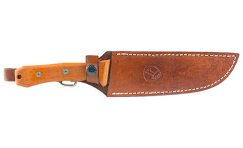 Condor Mountain Pass Camp Fixed Blade Knife Orange Micarta Handle 1095 Plain Edge CTK2835-7HC