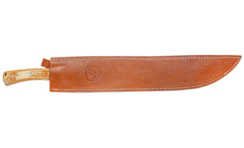 Condor Mountain Pass Machete Orange Micarta Handle 1075 Plain Edge CTK2838-15.5HC