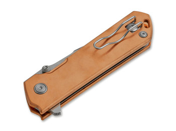 Boker Kihon Folding Knife Copper Handle D2 Plain Edge 01BO165