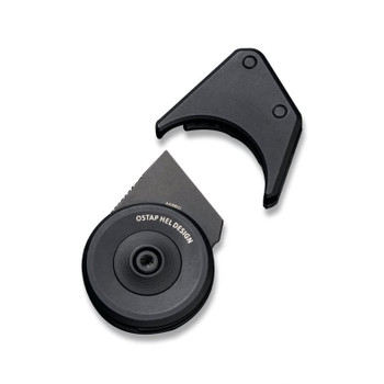 WE Knife Quark Small Fixed Blade Neck Knife Black/Gold Titanium Handle M390 Plain Black Blade WE20021-1 WE Knife Quark Small Fixed Blade Neck Knife Black/Gold Titanium Handle M390 Plain Black Blade WE20021-1