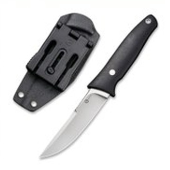 Civivi Tamashii Fixed Blade Knife Black G10 Handle D2 Plain Edge C19046-1