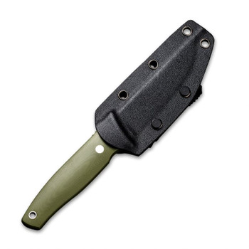 Civivi Tamashii Fixed Blade Knife OD Green G10 Handle D2 Plain Edge Satin Finish C19046-2