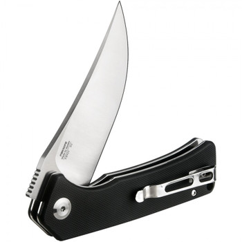 Ganzo Firebird Folding Knife Black G10 Handle D2 Drop Point Plain Edge FH923-BK
