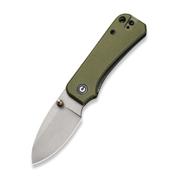 Civivi Baby Banter Folding Knife Green G10 Handle Nitro-V Plain Edge C19068S-5