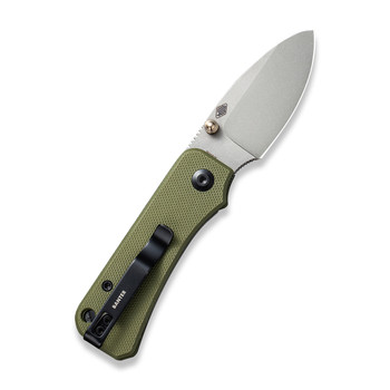 Civivi Baby Banter Folding Knife Green G10 Handle Nitro-V Plain Edge C19068S-5