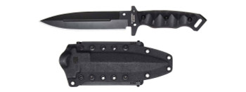 Halfbreed Blades Medium Infantry Fixed Blade Knife Black G10