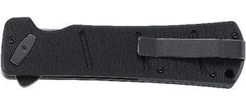 CRKT Inazuma No Ken Folding Knife Black G10 Handle D2 Plain Edge Black Stonewash Finish 2908