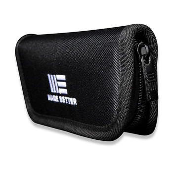 WE Pouch Black Nylon Construction Polishing Cloth/Stickers WE-01