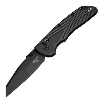 Hogue Deka Folding Knife Black Polymer Handle Whancliffe MagnuCut Plain Black Blade 24366 Hogue Deka Folding Knife Black Polymer Handle Whancliffe MagnuCut Plain Black Blade 24366