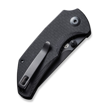 Civivi Thug 2 Folding Knife Black G10 Handle Nitro V Tanto Plain Edge Black Stonewash Finish C20028C-1