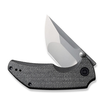 Civivi Thug 2 Folding Knife Dark Green Micarta Handle Nitro-V Tanto Plain Edge Silver Bead Blast Finish C20028C-3