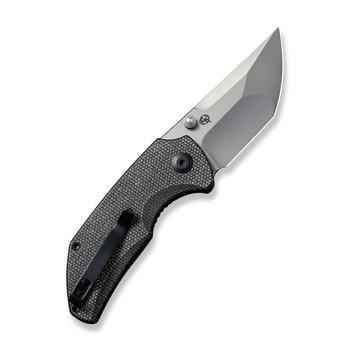 Civivi Thug 2 Folding Knife Dark Green Micarta Handle Nitro-V Tanto Plain Edge Silver Bead Blast Finish C20028C-3