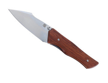 Artisan Cutlery Ahab Folding Knife Brown Wood Handle AR-RPM9 Plain Edge 1851P-WD