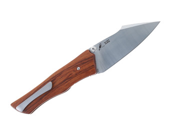 Artisan Cutlery Ahab Folding Knife Brown Wood Handle AR-RPM9 Plain Edge 1851P-WD
