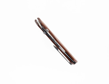 Artisan Cutlery Ahab Folding Knife Brown Wood Handle AR-RPM9 Plain Edge 1851P-WD