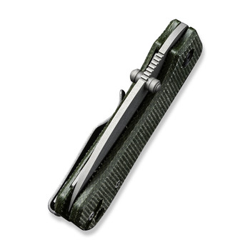 Civivi Baby Banter Folding Knife Green Micarta Handle Nitro V Drop Point Plain Edge C19068SB-1 Civivi Baby Banter Folding Knife Green Micarta Handle Nitro V Drop Point Plain Edge C19068SB-1