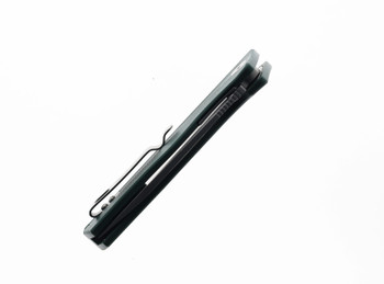 Petrified Fish Folding Knife Green G10 Handle D2 Plain Edge Stonewash Finish PF-818-GRW