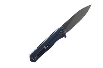 Petrified Fish Folding Knife Gray G10 Handle D2 Plain Edge Satin Finish PF-818-GAS