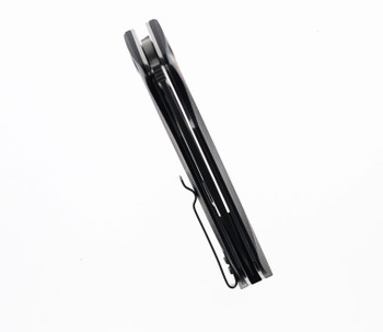 Petrified Fish Folding Knife Brown G10 Handle D2 Plain Edge Satin Finish PF-838BRS