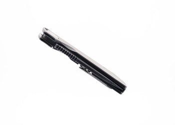 TwoSun Night Morning Pocket Knife Blackwashed Titanium Handle D2 Plain Edge Blade TS346-D2 TwoSun Night Morning Pocket Knife Blackwashed Titanium Handle D2 Plain Edge Blade TS346-D2