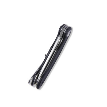 Kubey Dugu Folding Knife Black G10 Handle 14C28N Plain Edge Sandblast Finish KU159C Kubey Dugu Folding Knife Black G10 Handle 14C28N Plain Edge Sandblast Finish KU159C