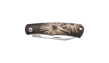 Viper Knives Hug Folding Knife Dark Stonewash Bronze Stars Handle M390 Plain Edge Satin Finish V5990DBRS