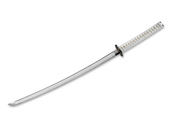 Boker Magnum White Samurai Sword 1045 Plain White Blade 05ZS642
