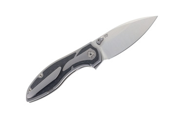 Reate Iron X Pocket Knife Carbon Fiber and Titanium Handle M390 Blade