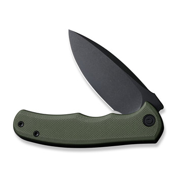 Civivi Mini Praxis Folding Knife Green G10 Handle D2 Drop Point Plain Edge Black Stonewash Finish C18026C-1 Civivi Mini Praxis Folding Knife Green G10 Handle D2 Drop Point Plain Edge Black Stonewash Finish C18026C-1