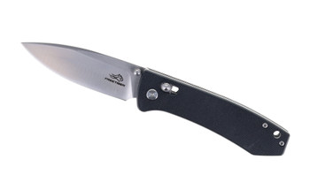 FreeTiger Folding Knife Black G10 Handle D2 Plain Edge Satin Finish FT2103-BK