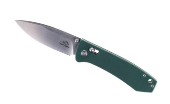FreeTiger Folding Knife Green G10 Handle D2 Plain Edge Satin Finish FT2103-GR