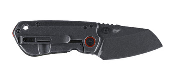 CRKT Overland Compact Folding Knife OD Green G10/Stainless Steel Handle D2 Plain Edge Stonewash Finish 6277