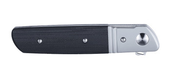 CRKT Bamboozled Folding Knife Black G10/Stainless Steel Handle D2 Plain Edge Satin Finish 5720