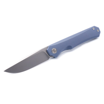 Miguron Knives Koraki II Front Flipper Folding Knife M390 Blade Blue Anodized Titanium Handle Pocket Knife MGR-606BUII Miguron Knives Koraki II Front Flipper Folding Knife M390 Blade Blue Anodized Titanium Handle Pocket Knife MGR-606BUII