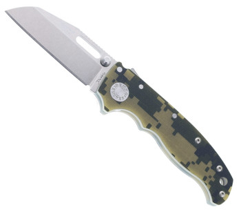 Demko AD20.5 Camo G10 Handle Shark Lock Shark Foot S35VN Plain Edge Pocket Knife Demko AD20.5 Camo G10 Handle Shark Lock Shark Foot S35VN Plain Edge Pocket Knife