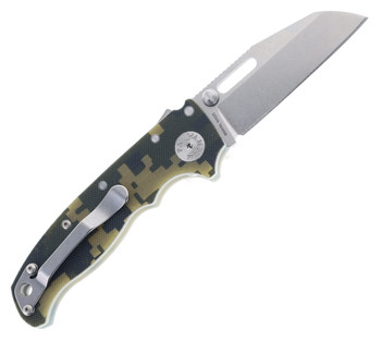 Demko AD20.5 Camo G10 Handle Shark Lock Shark Foot S35VN Plain Edge Pocket Knife Demko AD20.5 Camo G10 Handle Shark Lock Shark Foot S35VN Plain Edge Pocket Knife