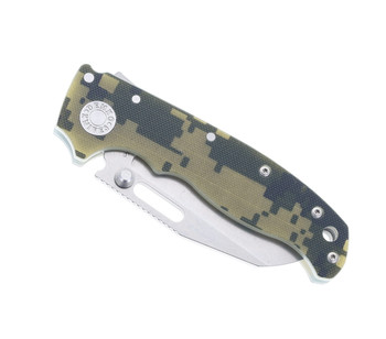 Demko AD20.5 Camo G10 Handle Shark Lock Shark Foot S35VN Plain Edge Pocket Knife Demko AD20.5 Camo G10 Handle Shark Lock Shark Foot S35VN Plain Edge Pocket Knife