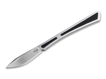 Boker Fixed Blade Scalpel Black/Silver Handle D2 Plain Edge 02BO072