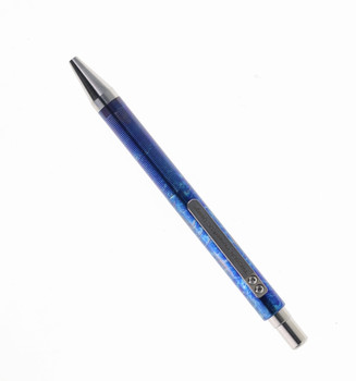 TwoSun Tactical Push Button Pen Color Titanium Handle Black Ink PEN-18-COLOR