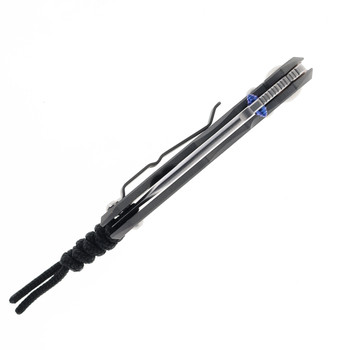 Chris Reeve Small Inkosi Folding Knife Gray Titanium Handle Magnacut Insingo Plain Edge Stonewash Finish SIN-1022