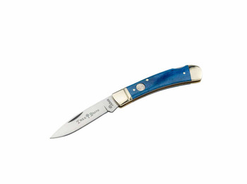 Boker Traditional Series 2.0 Gentleman's Lockback Folding Knife Blue Bone Handle D2 Plain Edge 110816