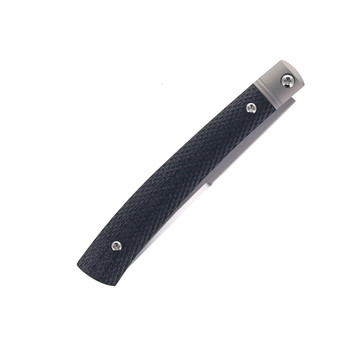 Esnyx Knives Barracuda Slip Joint Pocket Knife Black G10 M390 Blade ESN-BSJ-50 Esnyx Knives Barracuda Slip Joint Pocket Knife Black G10 M390 Blade ESN-BSJ-50