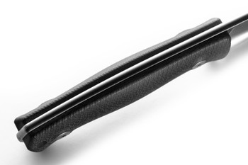 Lionsteel M2M Fixed Blade Knife Black G10 Handle M390 Plain Edge Satin Finish M2M GBK