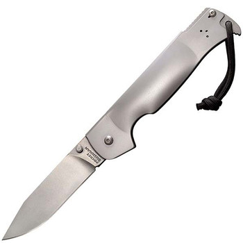 Cold Steel Pocket Bushman Knife Stainless Steel Handle Plain Edge 95FB