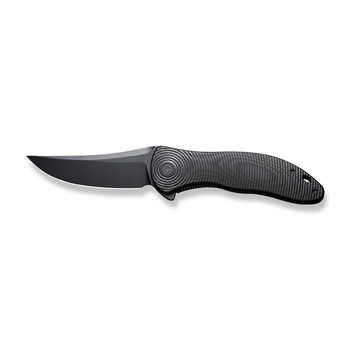 Civivi Synergy4 Folding Knife Black G10 Handle Nitro-V Trailing Point Plain Black Blade C21018A-1 Civivi Synergy4 Folding Knife Black G10 Handle Nitro-V Trailing Point Plain Black Blade C21018A-1