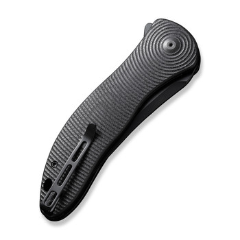 Civivi Synergy4 Folding Knife Black G10 Handle Nitro-V Trailing Point Plain Black Blade C21018A-1 Civivi Synergy4 Folding Knife Black G10 Handle Nitro-V Trailing Point Plain Black Blade C21018A-1