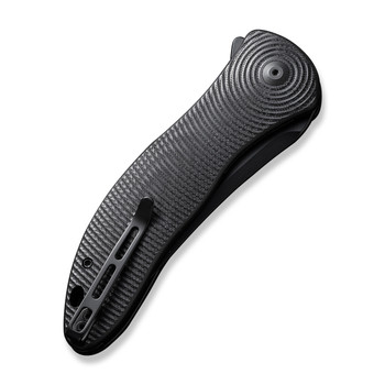 Civivi Synergy4 Folding Knife Black G10 Handle Nitro-V Tanto Plain Black Blade C21018B-1 Civivi Synergy4 Folding Knife Black G10 Handle Nitro-V Tanto Plain Black Blade C21018B-1